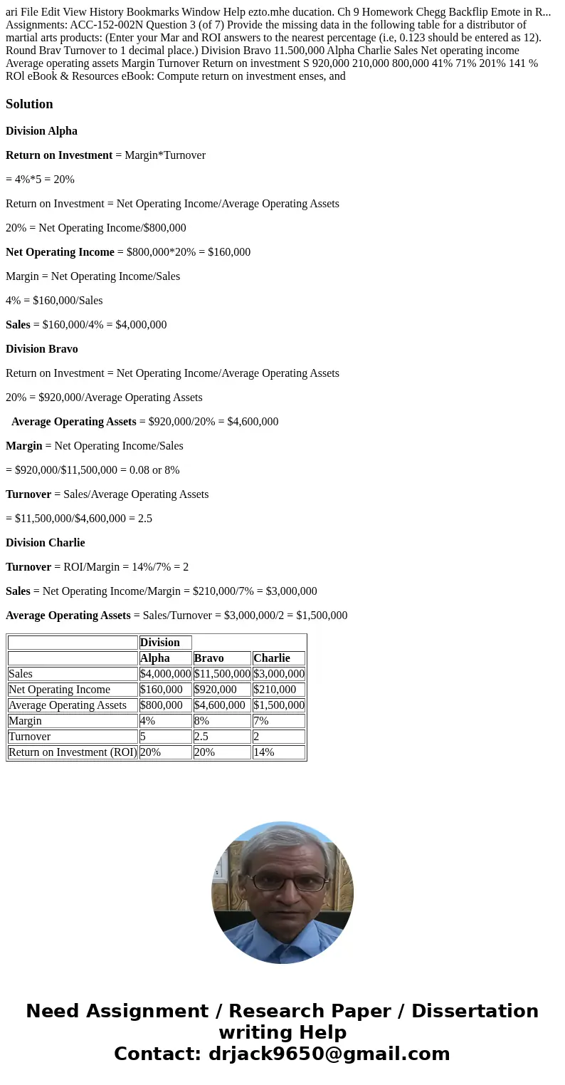  ari File Edit View History Bookmarks Window Help ezto.mhe ducation. Ch 9 Homework Chegg Backflip Emote in R... Assignments: ACC-152-002N Question 3 (of 7) Prov