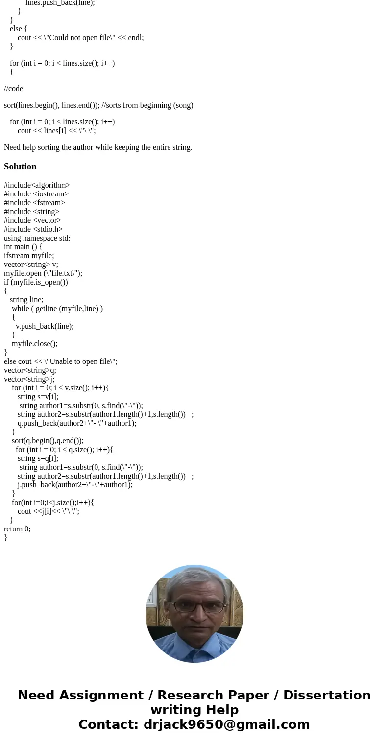 C++ Question I have a text file that contains data from a CD (ex 1. Adagio “MoonLight” Sonata - Ludwig Van Beethoven /n 2. An Alexis - F.H. Hummel and J.N. Humm C++ Question I have a text file that contains data from a CD (ex 1. Adagio “MoonLight” Sonata - Ludwig Van Beethoven /n 2. An Alexis - F.H. Hummel and J.N. Humm