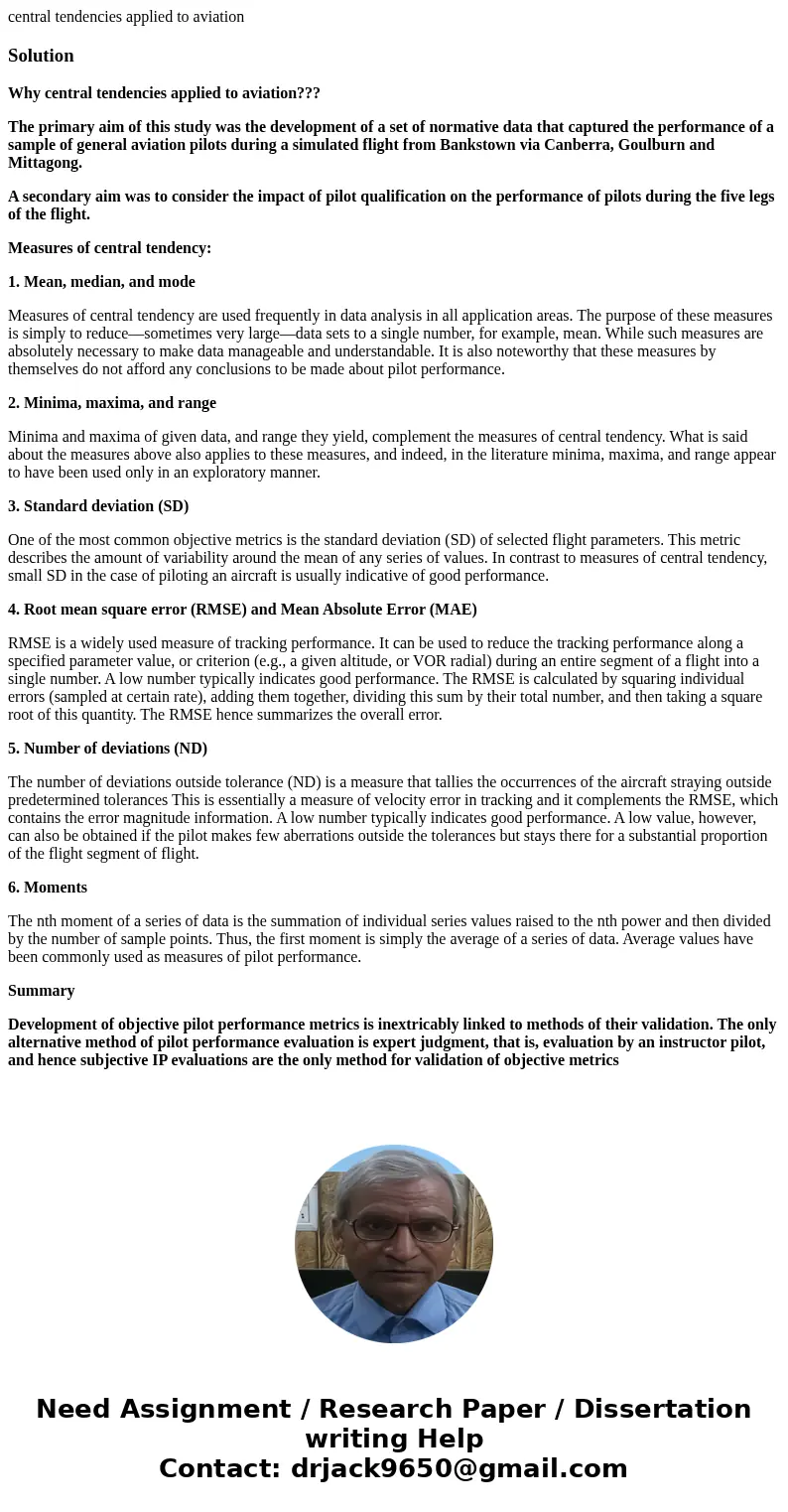 central tendencies applied to aviationSolutionWhy central tendencies applied to aviation??? The primary aim of this study was the development of a set of normat central tendencies applied to aviationSolutionWhy central tendencies applied to aviation??? The primary aim of this study was the development of a set of normat