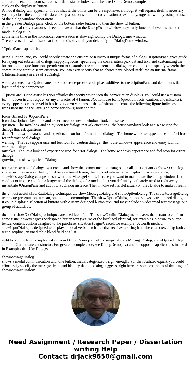  Create a program that can display a GUI like the picture below. Hint: This program is similar to the example we talked about in Chapter 18. \