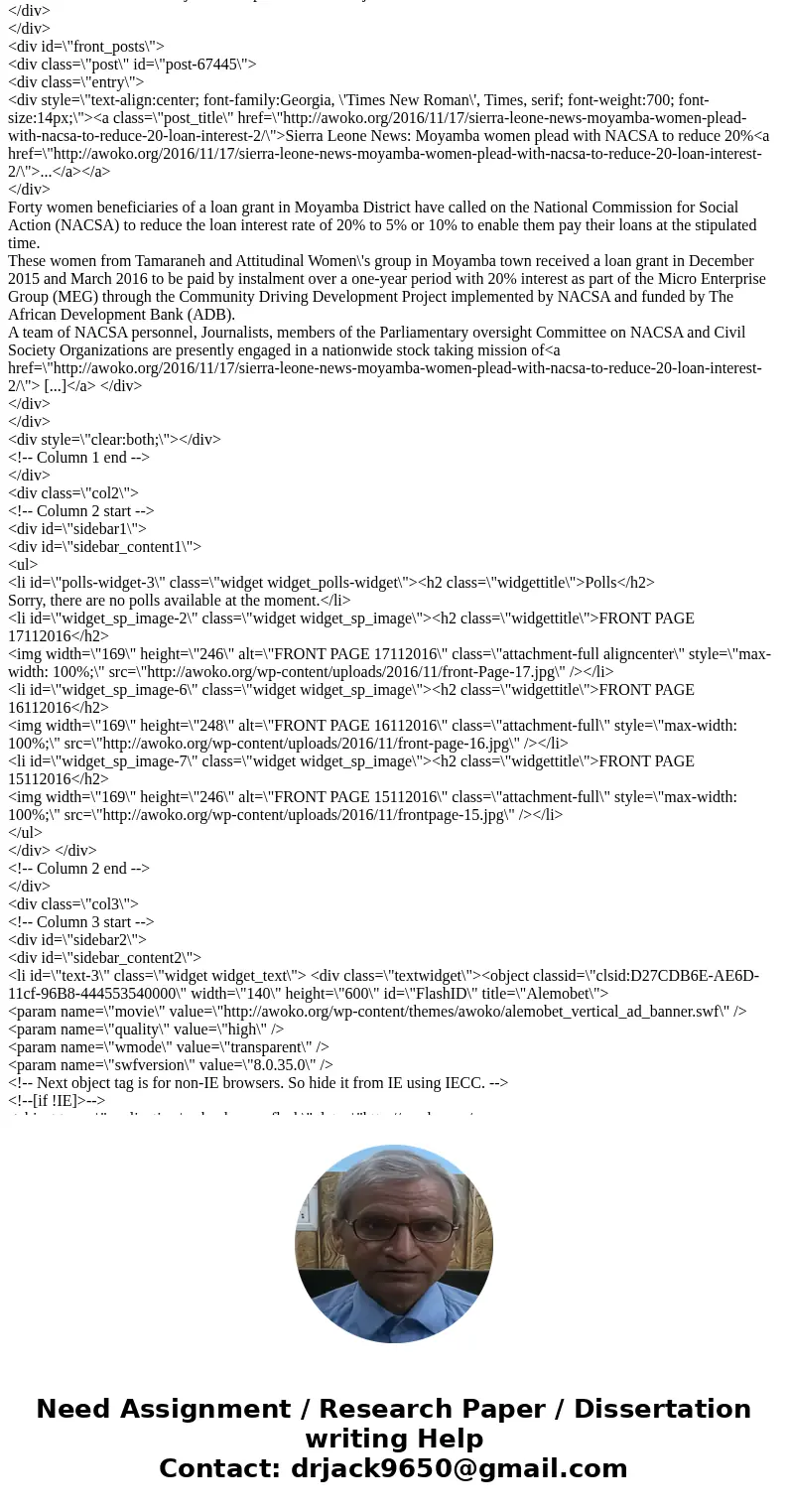 CSS or Source Code and html source code to design Awoko Newspaper website that consists of title of each BUSINESS & FINANCE, EDITORIAL, AWOKO TOK TOK ENTERT CSS or Source Code and html source code to design Awoko Newspaper website that consists of title of each BUSINESS & FINANCE, EDITORIAL, AWOKO TOK TOK ENTERT