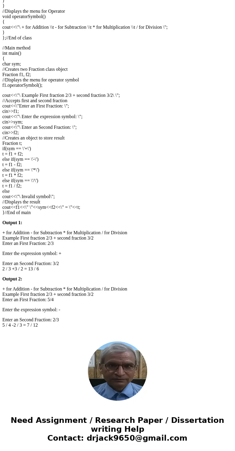 Having issues implementing the spefiction in the instructions Problem Assignment: Rational tractions are of the tom a b, where a and b are integers and b f 0. I Having issues implementing the spefiction in the instructions Problem Assignment: Rational tractions are of the tom a b, where a and b are integers and b f 0. I