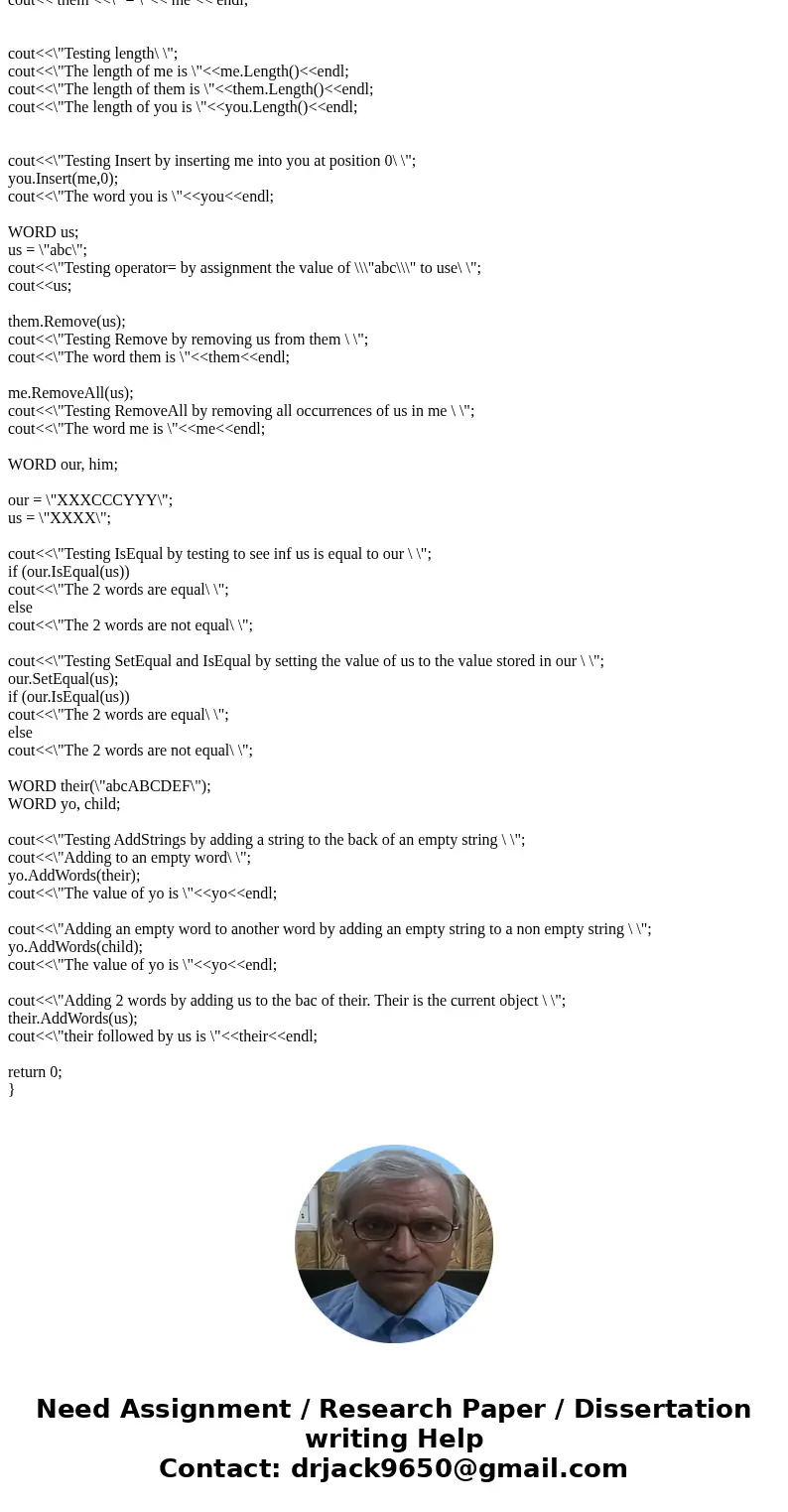 Hey, I need some help coding this C++ assignment. Objectives: This assignment will access your C++ language skills. After completing this assignment you will be Hey, I need some help coding this C++ assignment. Objectives: This assignment will access your C++ language skills. After completing this assignment you will be