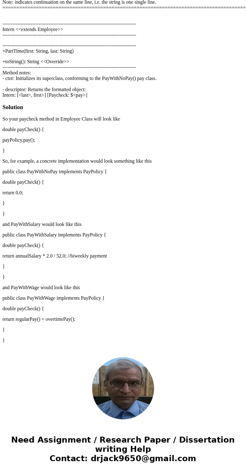 I am having trouble with creating the payCheck() method in the employee class. Can someone please help with me? Objectives: - To understand the effectiveness of I am having trouble with creating the payCheck() method in the employee class. Can someone please help with me? Objectives: - To understand the effectiveness of