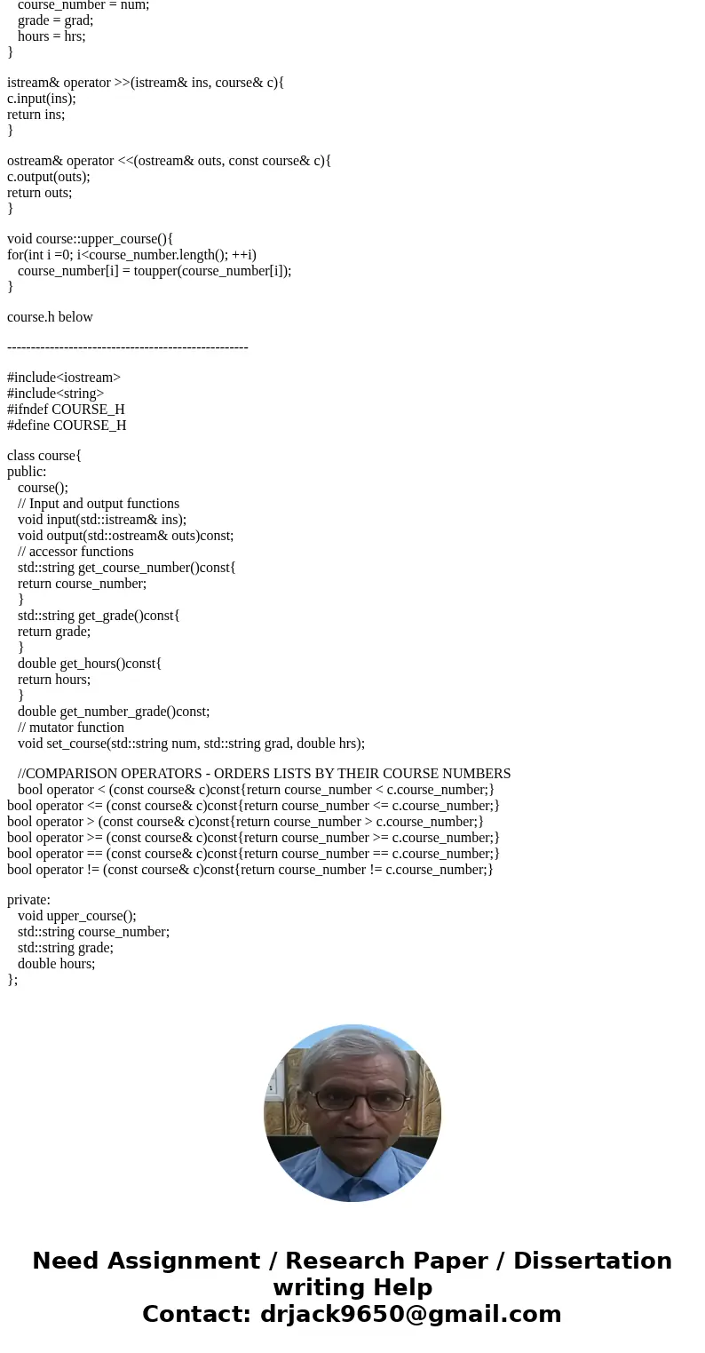 I need help with my c++ program. Everything compiles perfectly fine but when I run the program and try to add a course, I get a segment fault error and i cant f I need help with my c++ program. Everything compiles perfectly fine but when I run the program and try to add a course, I get a segment fault error and i cant f