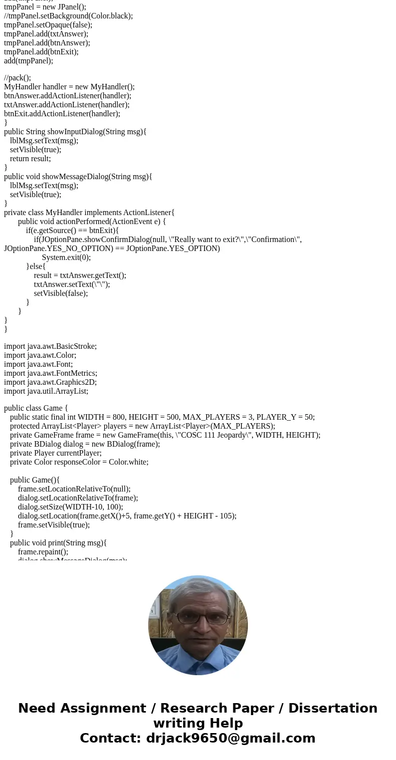 import java.util.*; /* This file includes: * 1. Solution to P3 * 2. Questions for P4. Comments starting with REQ represent the questions. * Features: - We have  import java.util.*; /* This file includes: * 1. Solution to P3 * 2. Questions for P4. Comments starting with REQ represent the questions. * Features: - We have