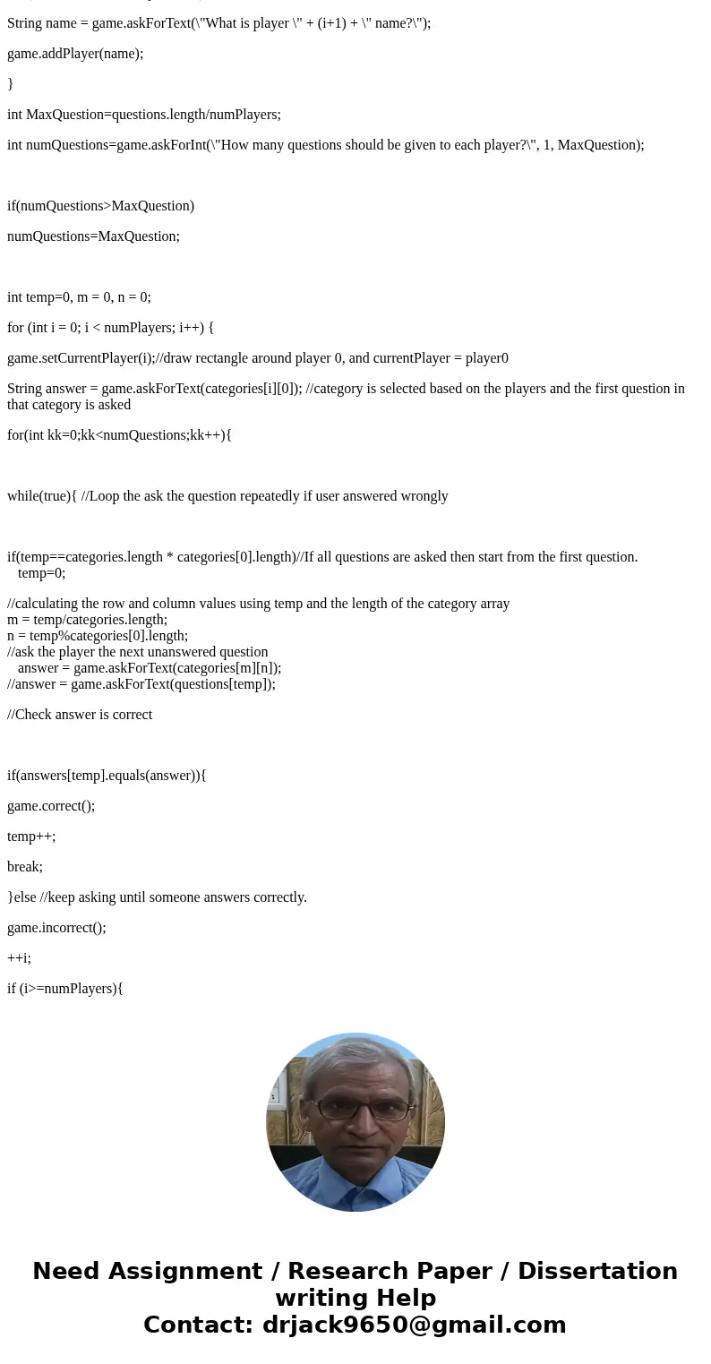 import java.util.*; /* This file includes: * 1. Solution to P3 * 2. Questions for P4. Comments starting with REQ represent the questions. * Features: - We have  import java.util.*; /* This file includes: * 1. Solution to P3 * 2. Questions for P4. Comments starting with REQ represent the questions. * Features: - We have