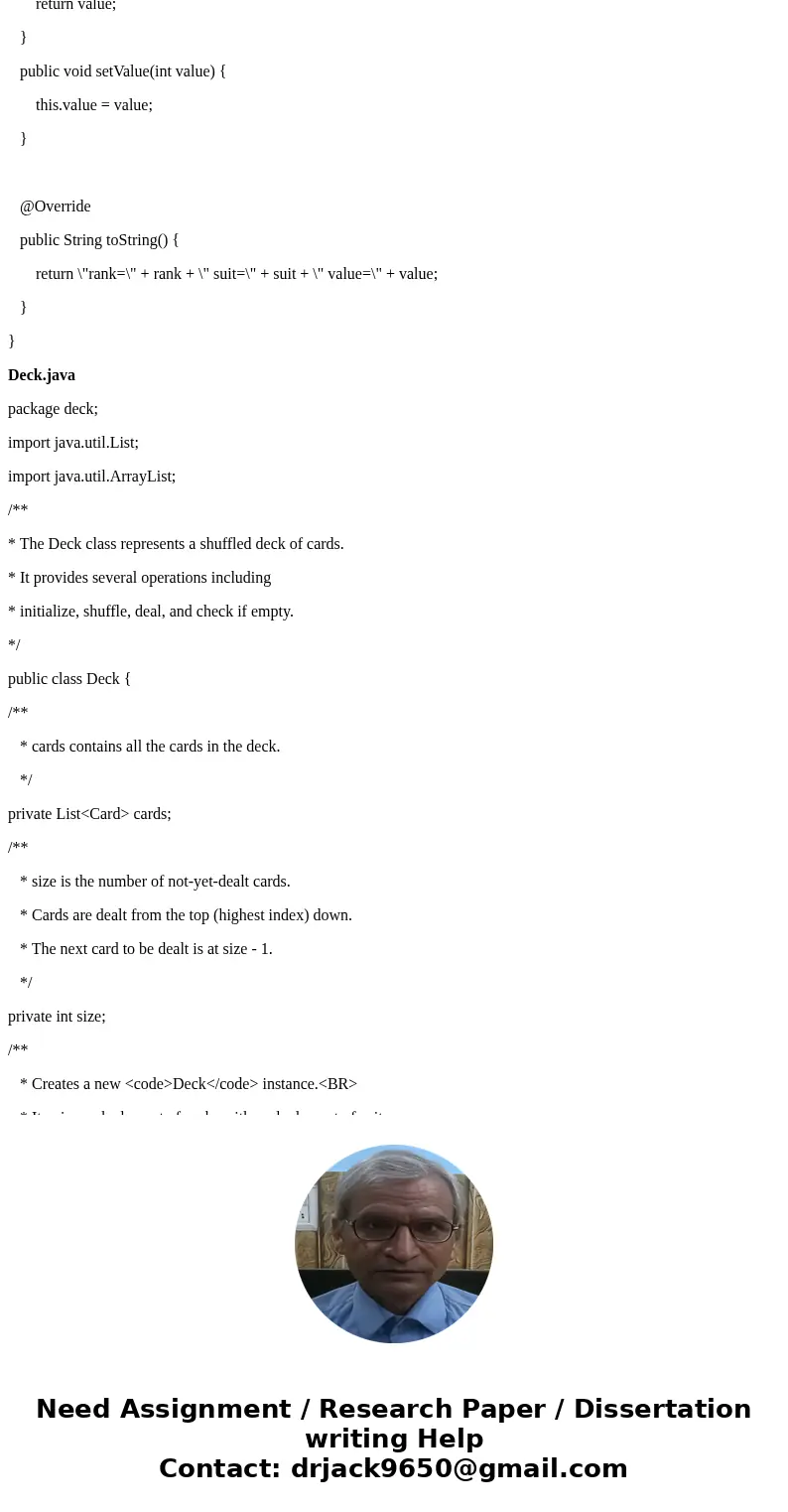 Introduction: Think about a deck of cards. How would you describe a deck of cards? When you play card games, what kinds of operations do these games require a d Introduction: Think about a deck of cards. How would you describe a deck of cards? When you play card games, what kinds of operations do these games require a d