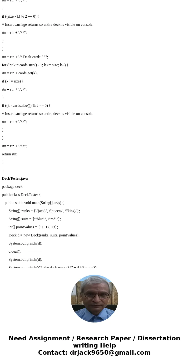Introduction: Think about a deck of cards. How would you describe a deck of cards? When you play card games, what kinds of operations do these games require a d Introduction: Think about a deck of cards. How would you describe a deck of cards? When you play card games, what kinds of operations do these games require a d