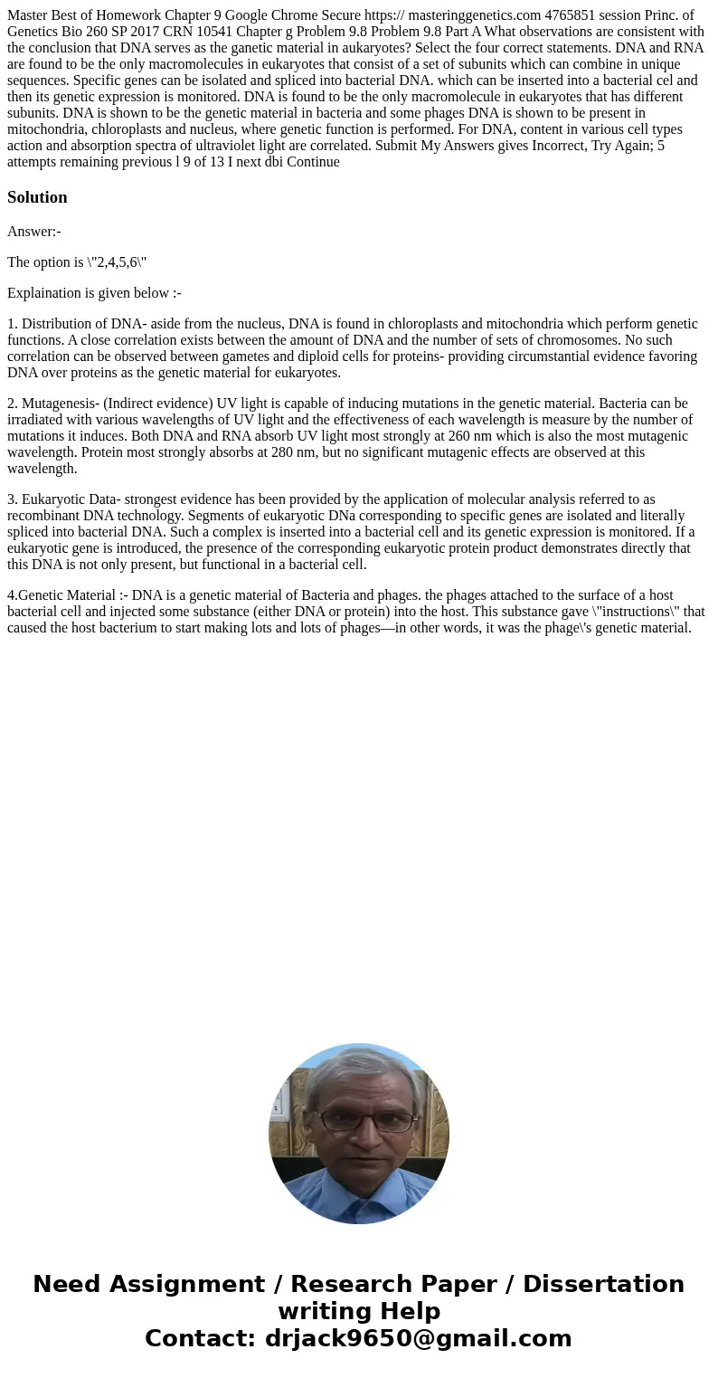 Master Best of Homework Chapter 9 Google Chrome Secure https:// masteringgenetics.com 4765851 session Princ. of Genetics Bio 260 SP 2017 CRN 10541 Chapter g Pr  Master Best of Homework Chapter 9 Google Chrome Secure https:// masteringgenetics.com 4765851 session Princ. of Genetics Bio 260 SP 2017 CRN 10541 Chapter g Pr