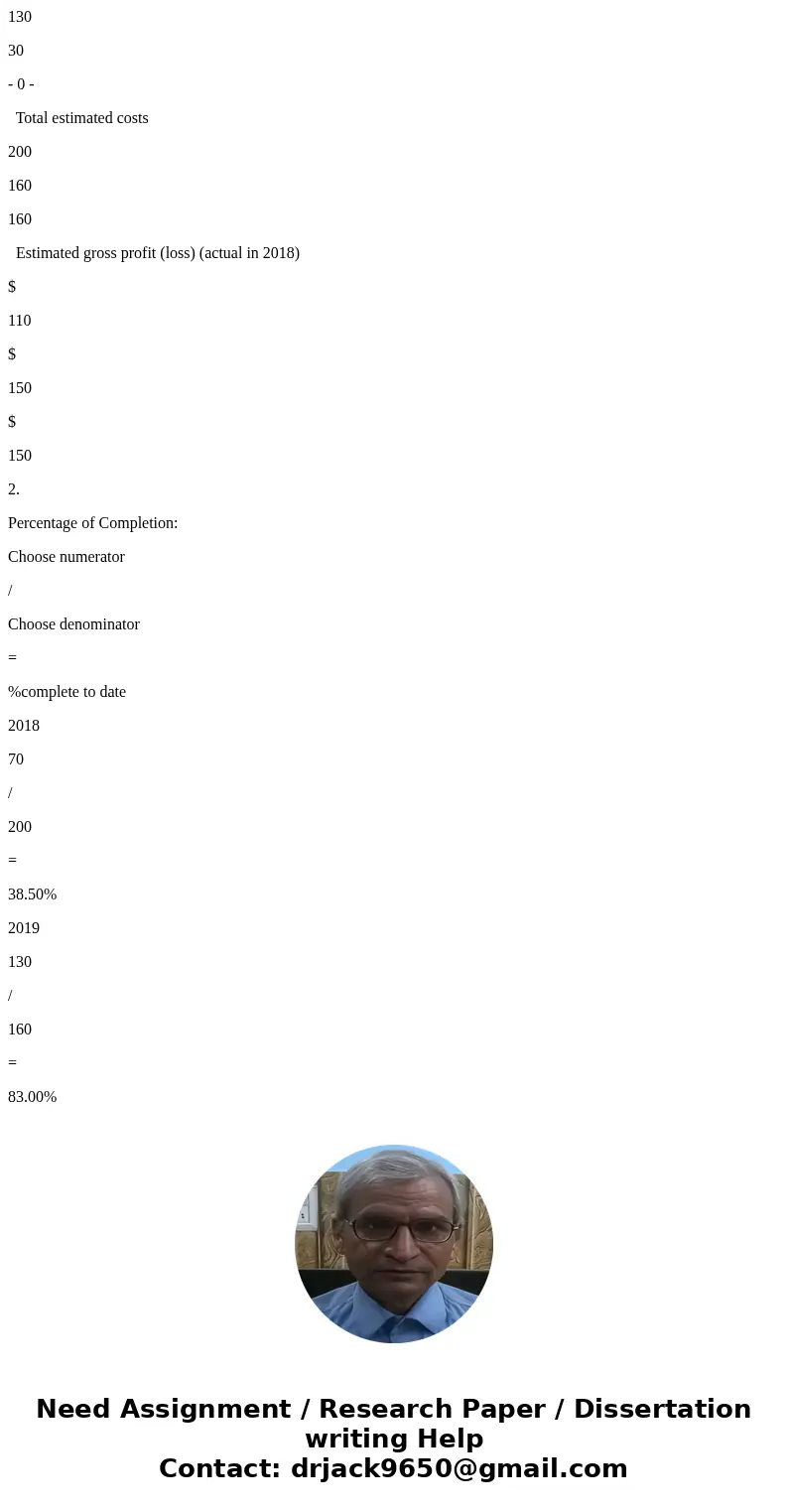 On June 15, 2018, Sanderson Construction entered into a long-term construction contract to build a baseball stadium in Washington, D.C., for $310 million. The   On June 15, 2018, Sanderson Construction entered into a long-term construction contract to build a baseball stadium in Washington, D.C., for $310 million. The
