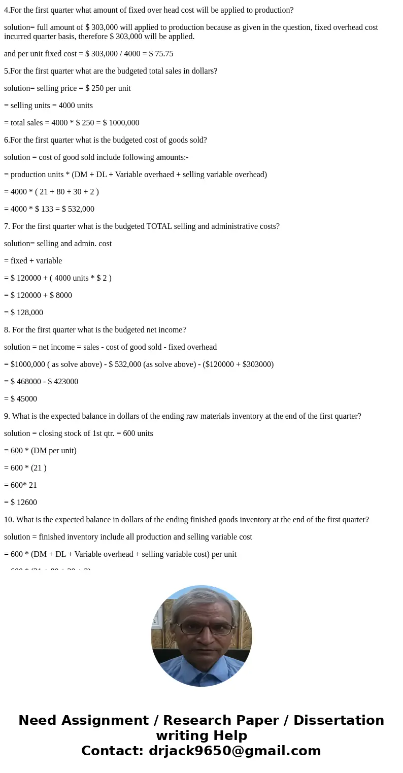 PLEASE HELP ASAP I\'ll rate immediately. But please label everything accordingly. Thank you! A. If management requires a raw materials inventory equal to 10% o  PLEASE HELP ASAP I\'ll rate immediately. But please label everything accordingly. Thank you! A. If management requires a raw materials inventory equal to 10% o