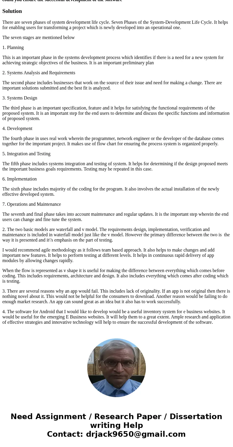 Software Developing Androids Android, the Google-developed open mobile phone platform, is a “software stack” development operating system for mobile phones—desi