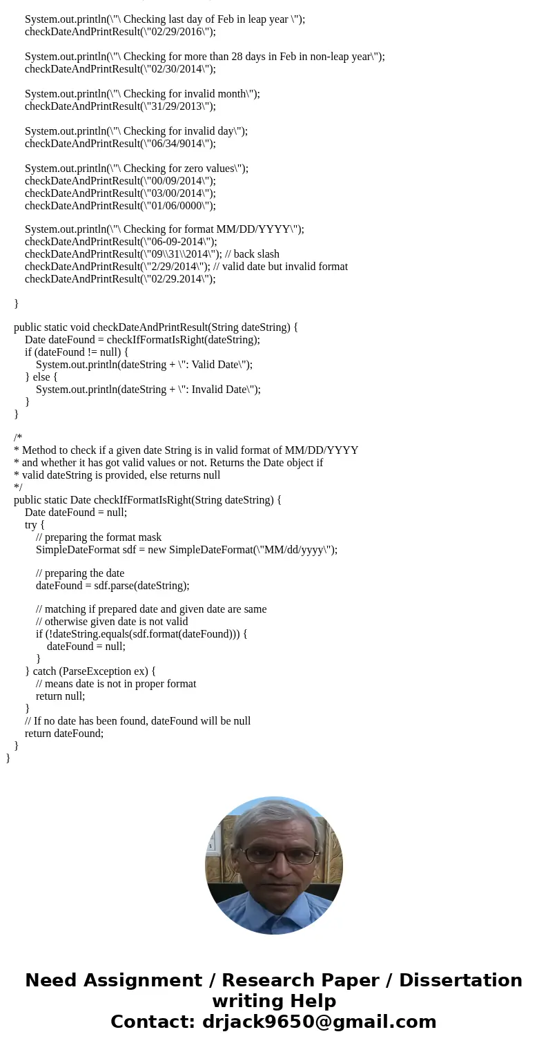 Software Quality Assurance and Testing: Many applications include a date-field widget where users can enter a date in the form MM/DD/YYYY, representing a two-di