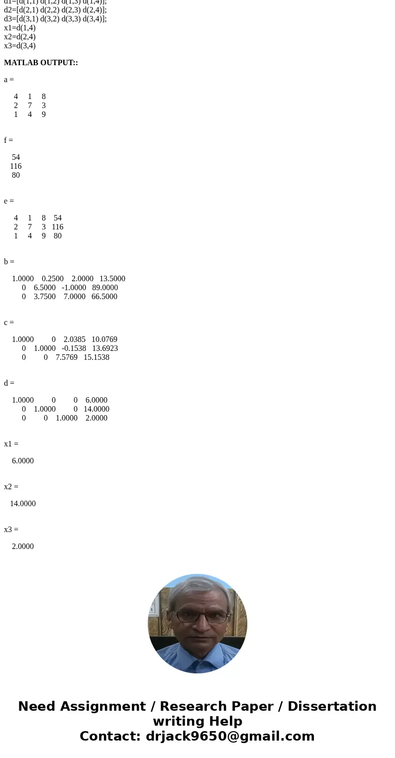 Solve using MATHCAD or EXCEL Given the following set of simultaneous linear equations: x_1 + X_2 + 8 middot X_3 = 54 x_1 + 7 middot x_2 + 3 middot x_3 = 116 x_1 Solve using MATHCAD or EXCEL Given the following set of simultaneous linear equations: x_1 + X_2 + 8 middot X_3 = 54 x_1 + 7 middot x_2 + 3 middot x_3 = 116 x_1