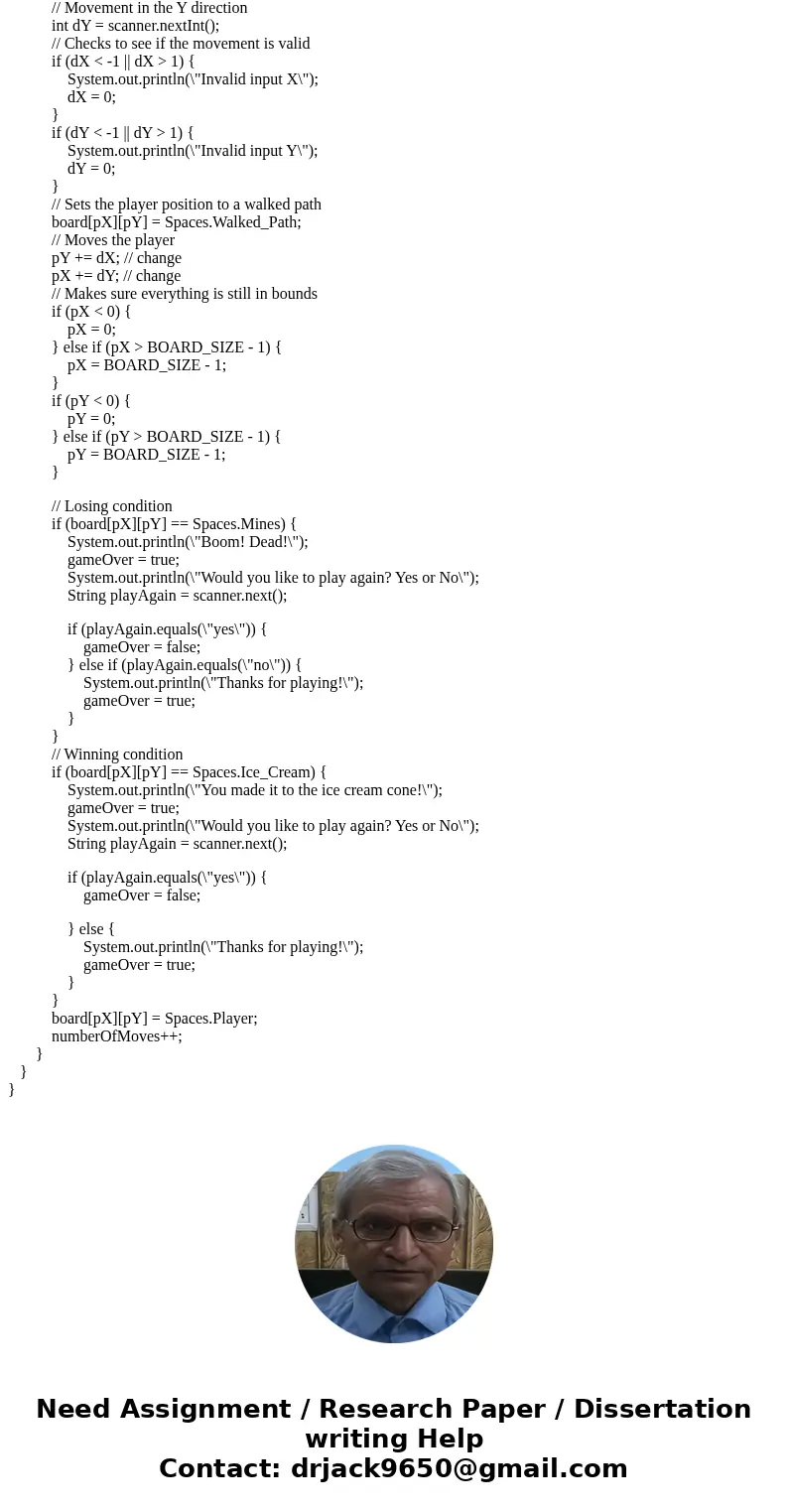 This is a homework assignment that I have for my Java coding class. I have completed most of the assignment, but I am having some issue. Could you find my probl