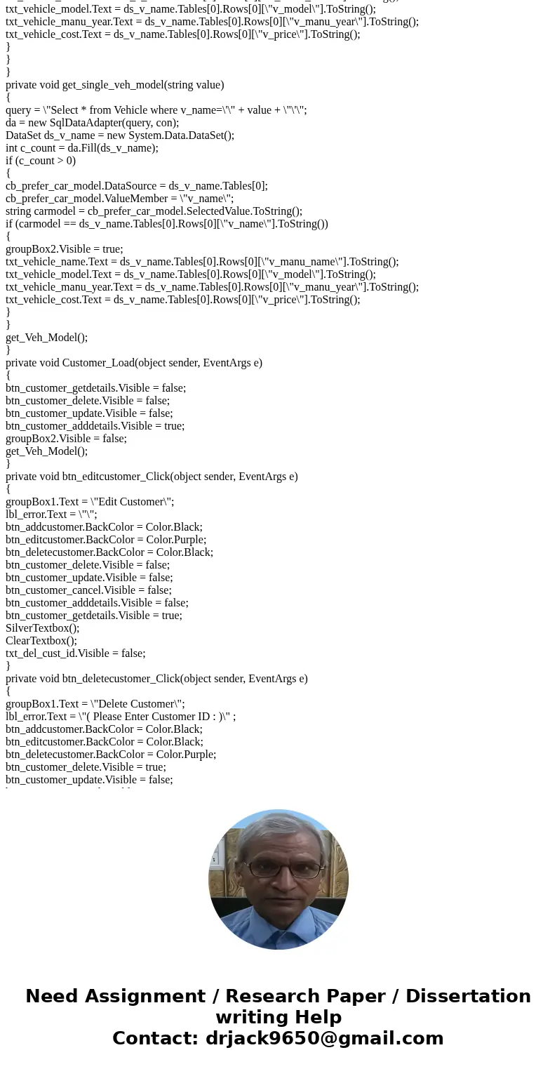 Vehicle Management system.pdf (Team Project - not more than 2-3 students per team) Posted: October 16 Final Submission: November 9 Project Deliverables. pdf Eva Vehicle Management system.pdf (Team Project - not more than 2-3 students per team) Posted: October 16 Final Submission: November 9 Project Deliverables. pdf Eva