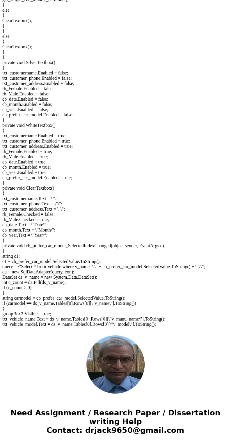 Vehicle Management system.pdf (Team Project - not more than 2-3 students per team) Posted: October 16 Final Submission: November 9 Project Deliverables. pdf Eva Vehicle Management system.pdf (Team Project - not more than 2-3 students per team) Posted: October 16 Final Submission: November 9 Project Deliverables. pdf Eva