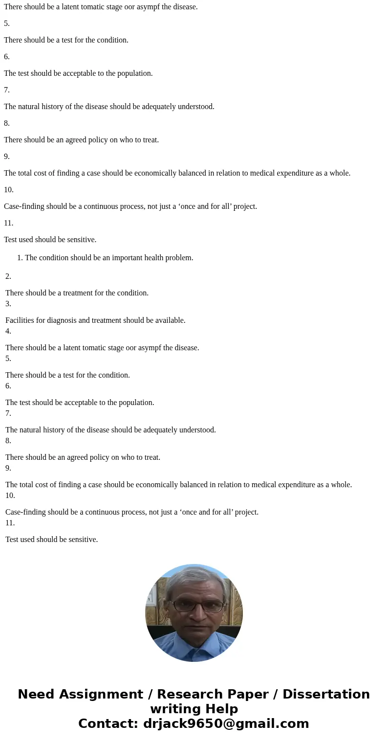 What are the characteristics of a good screening test? Please select all that apply. Select one or more: a. Multi-platform - the test is available both online, 