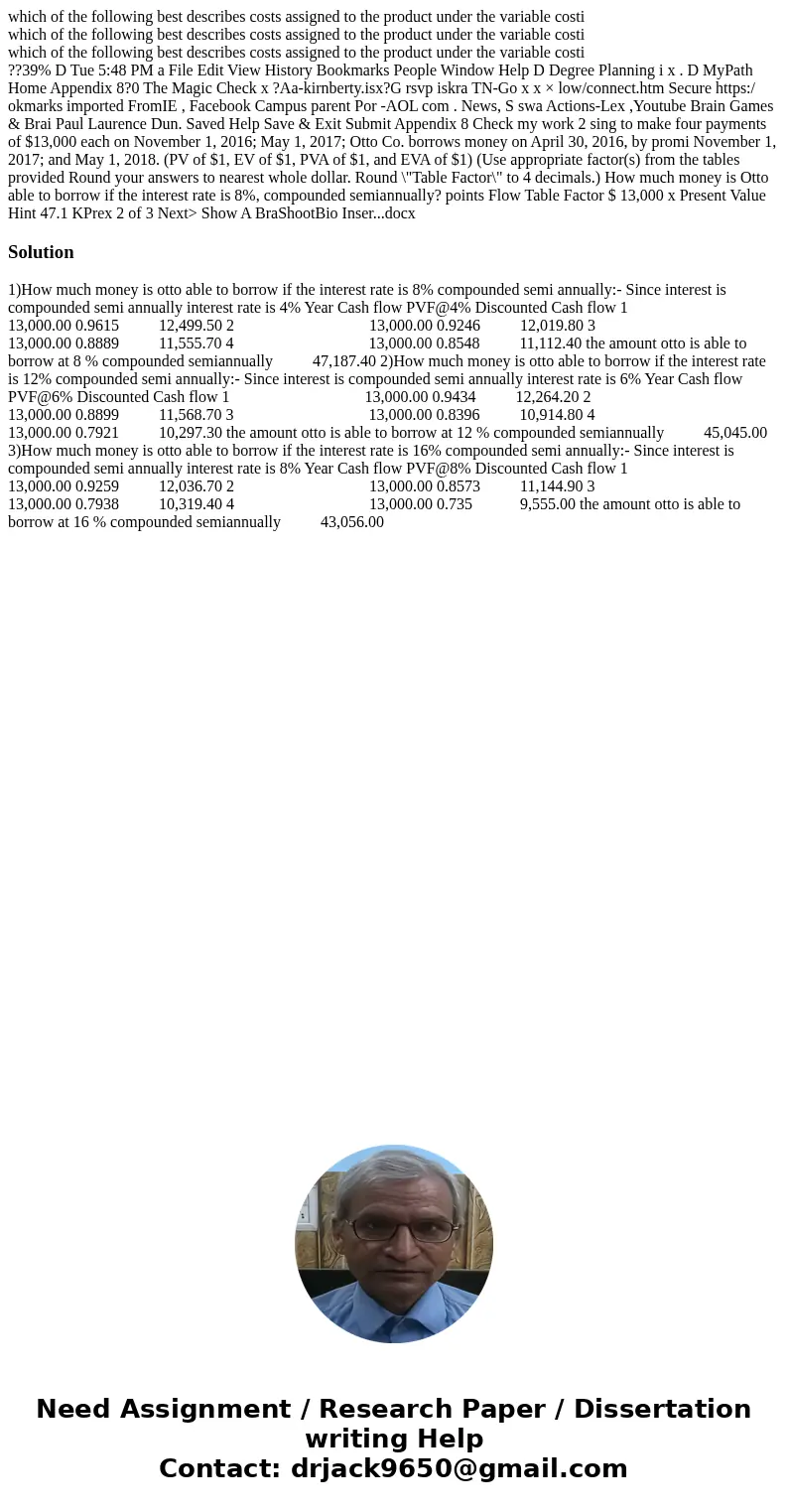 which of the following best describes costs assigned to the product under the variable costi which of the following best describes costs assigned to the produc  which of the following best describes costs assigned to the product under the variable costi which of the following best describes costs assigned to the produc