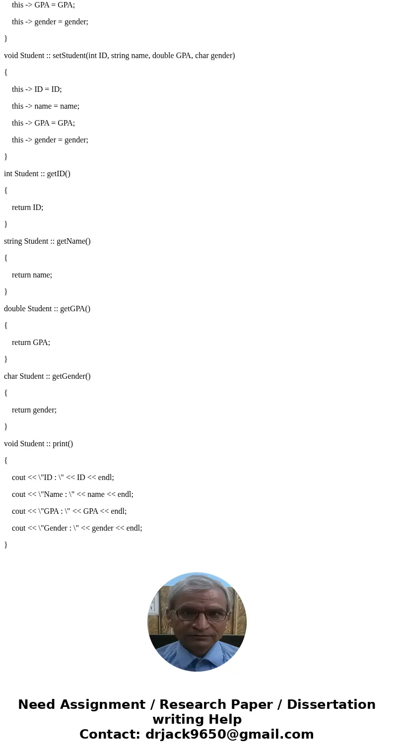 You have been given a Person class and a Student class which inherits from it. Create a simple Faculty class that also inherits from the Person class, such that You have been given a Person class and a Student class which inherits from it. Create a simple Faculty class that also inherits from the Person class, such that