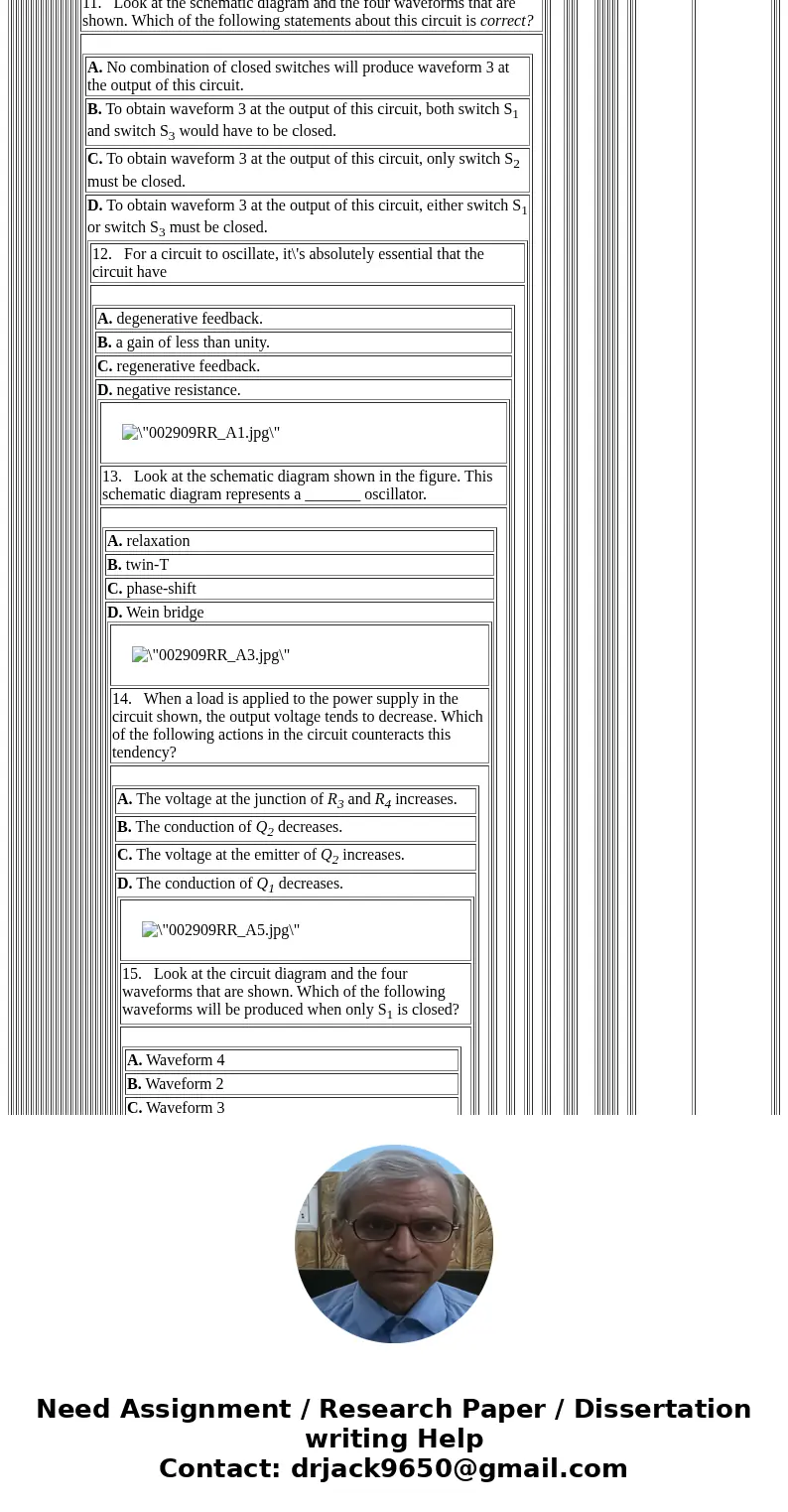  1. For the circuit shown, what countdown is necessary from the divider circuit to produce an output frequency of 10 MHz? (Assume a reference frequency of 100 k