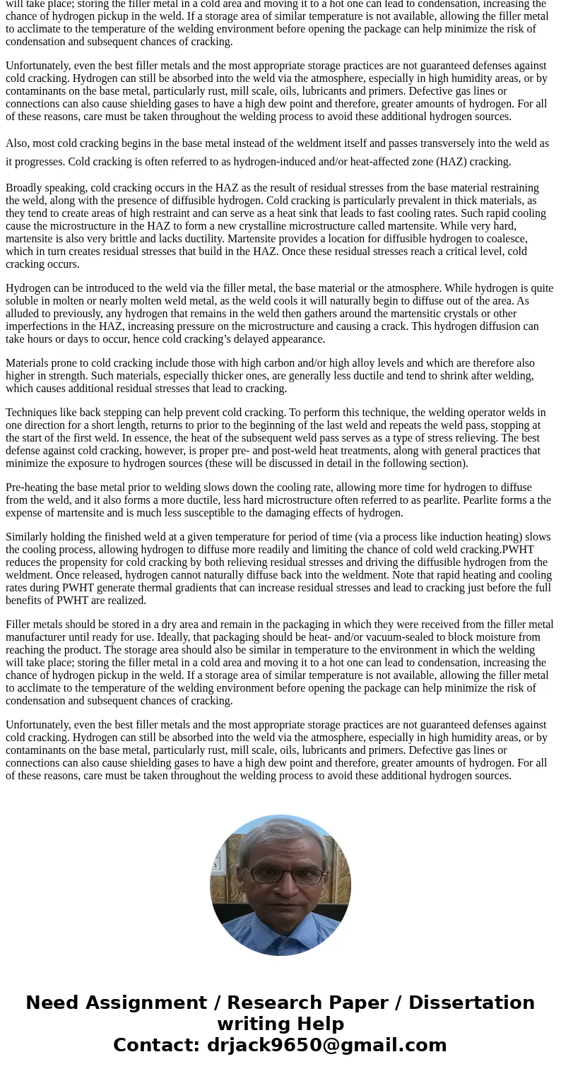 Answer the following questions about a weld failure for the design shown below. Lab Failure analysis Report: The lab has attached the following initial failure  Answer the following questions about a weld failure for the design shown below. Lab Failure analysis Report: The lab has attached the following initial failure
