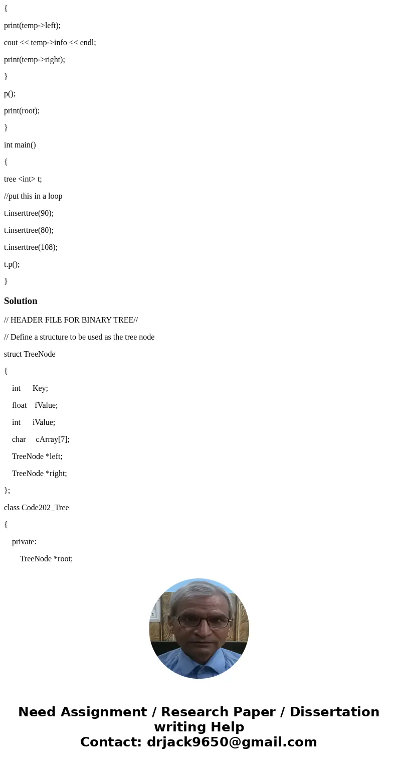 Data Structures Please I need help completing this c++ program. it was giving to complete it with no other discriptions. #include <iostream> using namespa