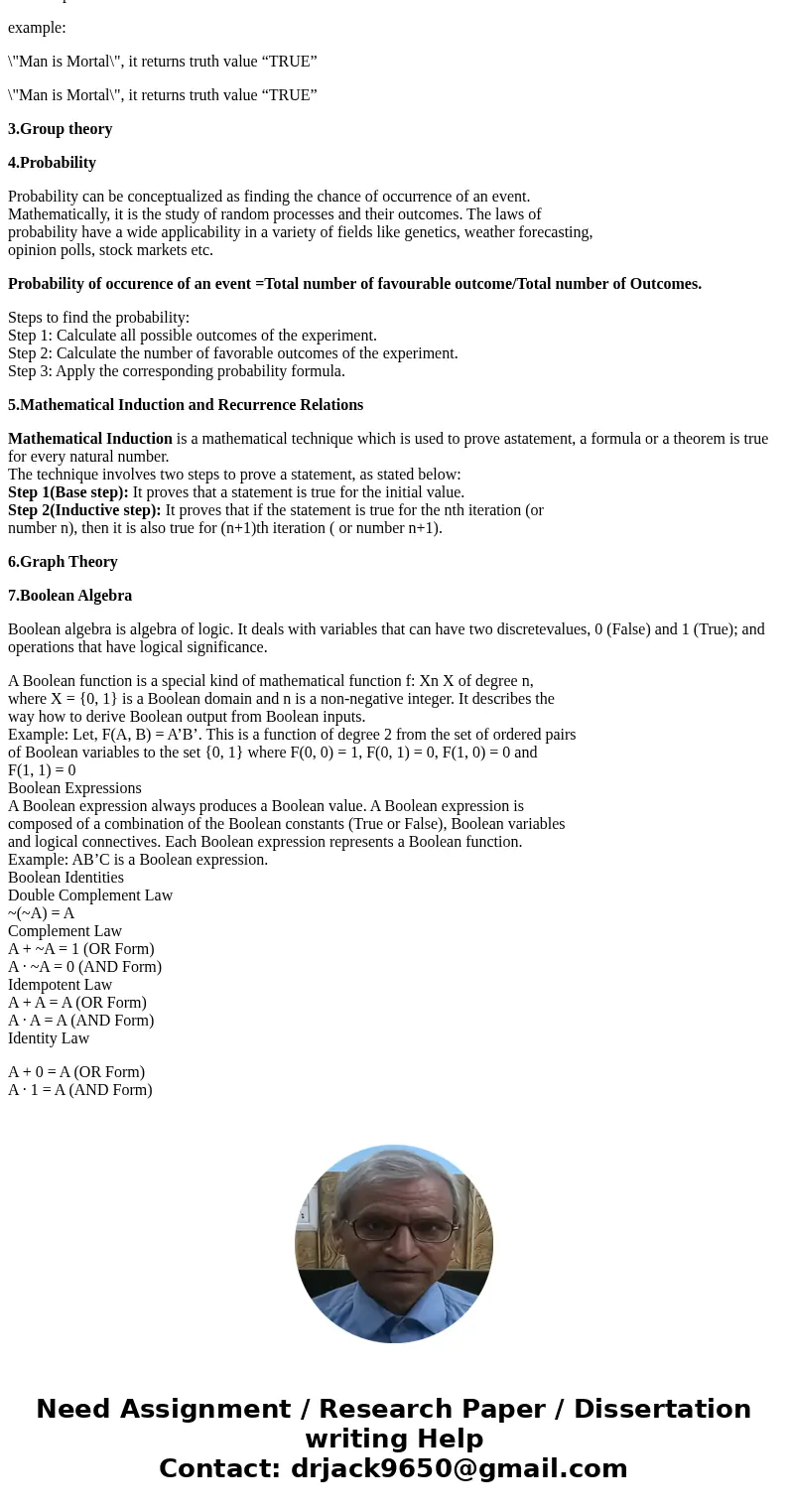 Discreate Structure Brief your answer. Write up to 7 sentences.SolutionDiscrete Mathematics on the other hand, involves distinct values; i.e. between any two po Discreate Structure Brief your answer. Write up to 7 sentences.SolutionDiscrete Mathematics on the other hand, involves distinct values; i.e. between any two po