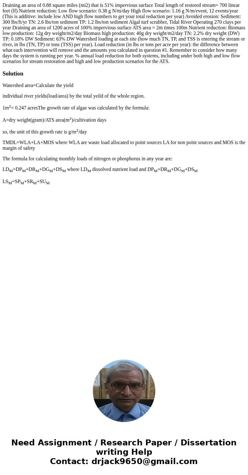 Draining an area of 0.88 square miles (mi2) that is 51% impervious surface Total length of restored stream= 700 linear feet (lf) Nutrient reduction: Low flow s  Draining an area of 0.88 square miles (mi2) that is 51% impervious surface Total length of restored stream= 700 linear feet (lf) Nutrient reduction: Low flow s