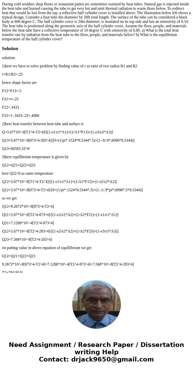During cold weather, shop floors or restaurant patios arc sometimes warmed by heat tubes. Natural gas is injected inside the heat tube and burned causing the t  During cold weather, shop floors or restaurant patios arc sometimes warmed by heat tubes. Natural gas is injected inside the heat tube and burned causing the t