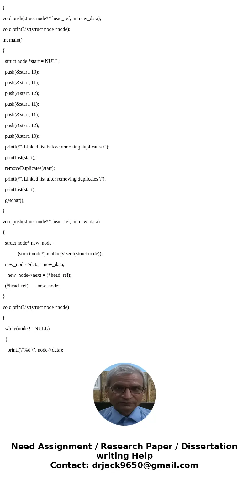 How to copy all the things in linked list, paste them into a not empty file and delete all the things the file used had? in C thanks.Solution#include<stdio.h
