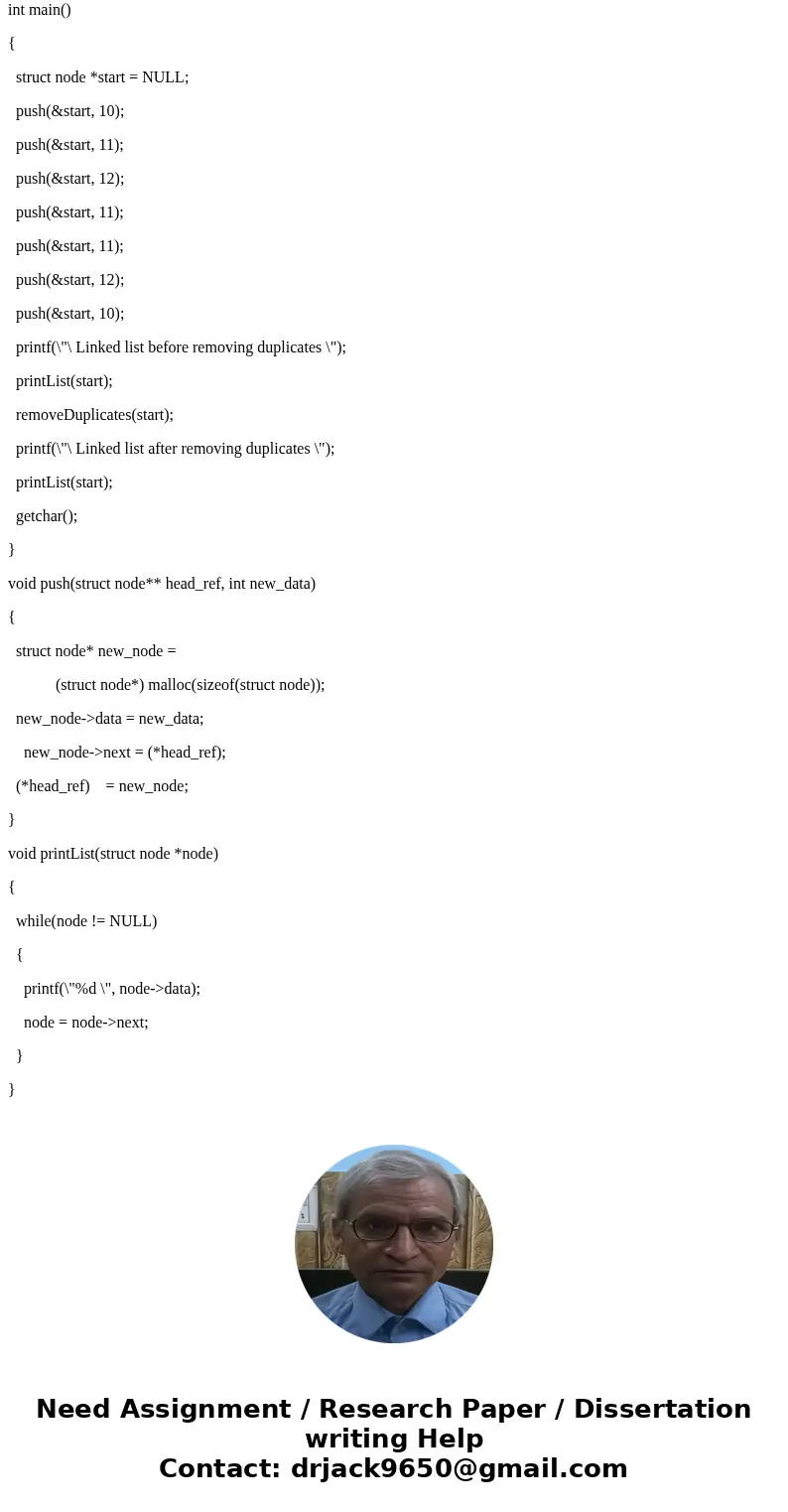How to copy all the things in linked list, paste them into a not empty file and delete all the things the file used had? in C thanks.Solution#include<stdio.h