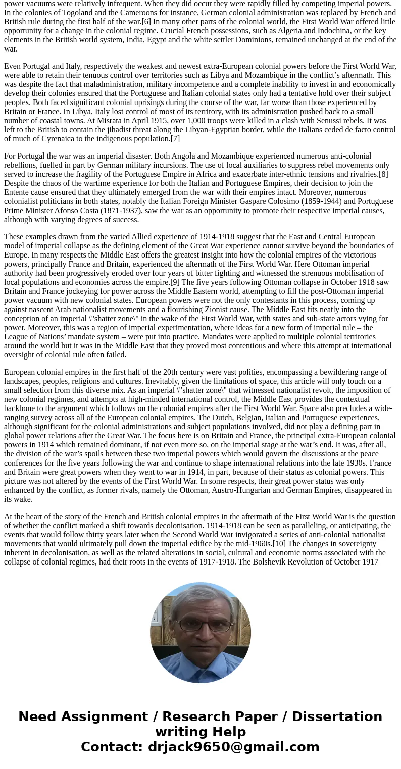 Imperialism and Nationalism are often incongruous concepts that exist simultaneously in a given context. During the period after WWI, nationalism was used to cr Imperialism and Nationalism are often incongruous concepts that exist simultaneously in a given context. During the period after WWI, nationalism was used to cr