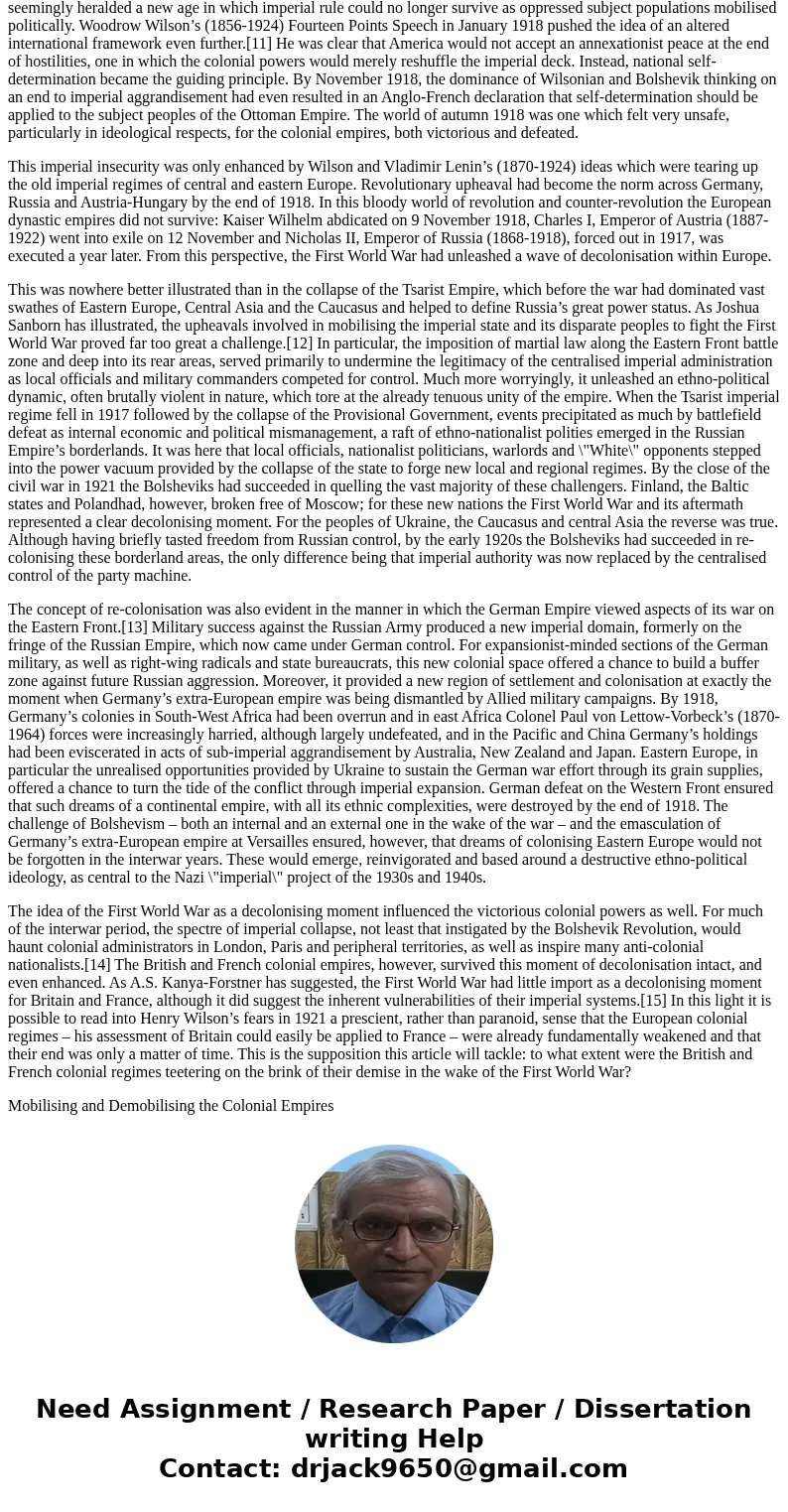 Imperialism and Nationalism are often incongruous concepts that exist simultaneously in a given context. During the period after WWI, nationalism was used to cr Imperialism and Nationalism are often incongruous concepts that exist simultaneously in a given context. During the period after WWI, nationalism was used to cr