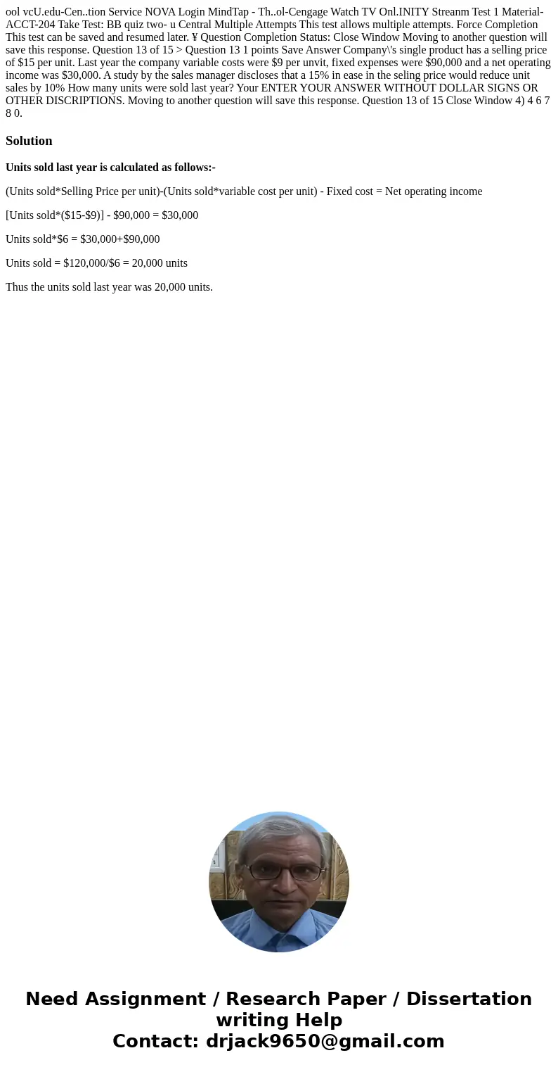ool vcU.edu-Cen..tion Service NOVA Login MindTap - Th..ol-Cengage Watch TV Onl.INITY Streanm Test 1 Material- ACCT-204 Take Test: BB quiz two- u Central Multip  ool vcU.edu-Cen..tion Service NOVA Login MindTap - Th..ol-Cengage Watch TV Onl.INITY Streanm Test 1 Material- ACCT-204 Take Test: BB quiz two- u Central Multip