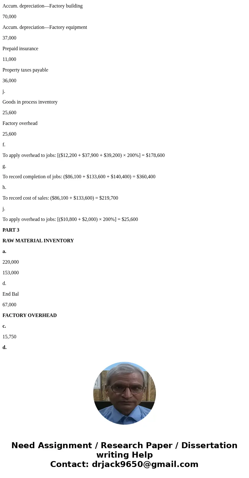  please help complete all tables. Problem 15-3A Source documents, journal entries, and accounts in job order costing LO P1, P2, P3 The fowowing Nntormation appi