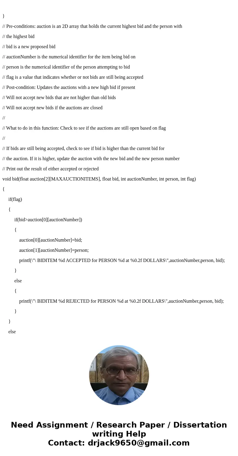Please, help me write a c-code with the scaffold below: Scaffold [DO NOT modify, i.e: adding structs. It has to be written with the exact codes in the scaffold 