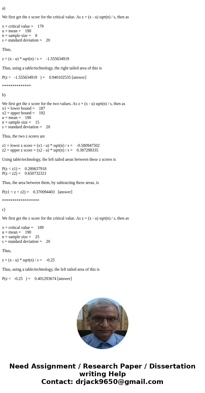 Suppose that, in these tests, the distribution of reaction times is skewed slightly to the right. Suppose also that mean reaction time is 190 milliseconds, and 