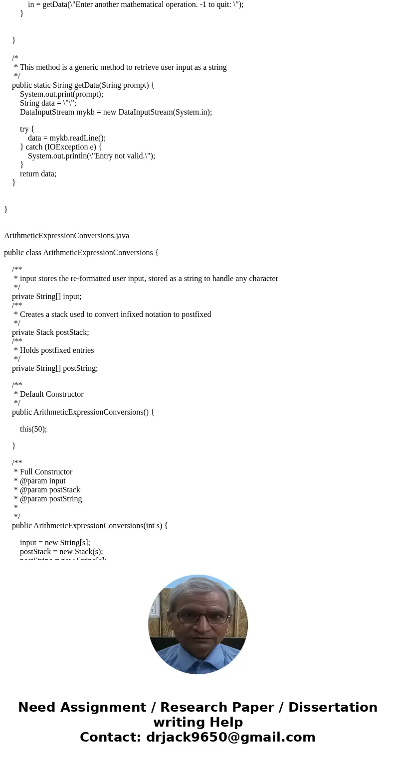 The concept of stack is extremely important in computer science and is used in a wide variety of problems. This assignment requires you to write a program that  The concept of stack is extremely important in computer science and is used in a wide variety of problems. This assignment requires you to write a program that