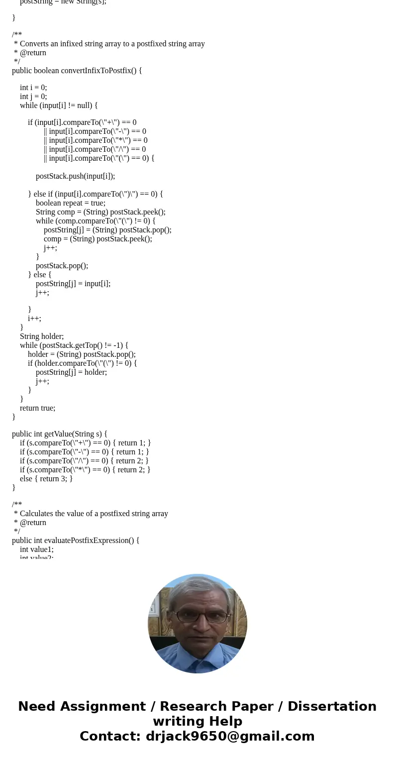 The concept of stack is extremely important in computer science and is used in a wide variety of problems. This assignment requires you to write a program that  The concept of stack is extremely important in computer science and is used in a wide variety of problems. This assignment requires you to write a program that