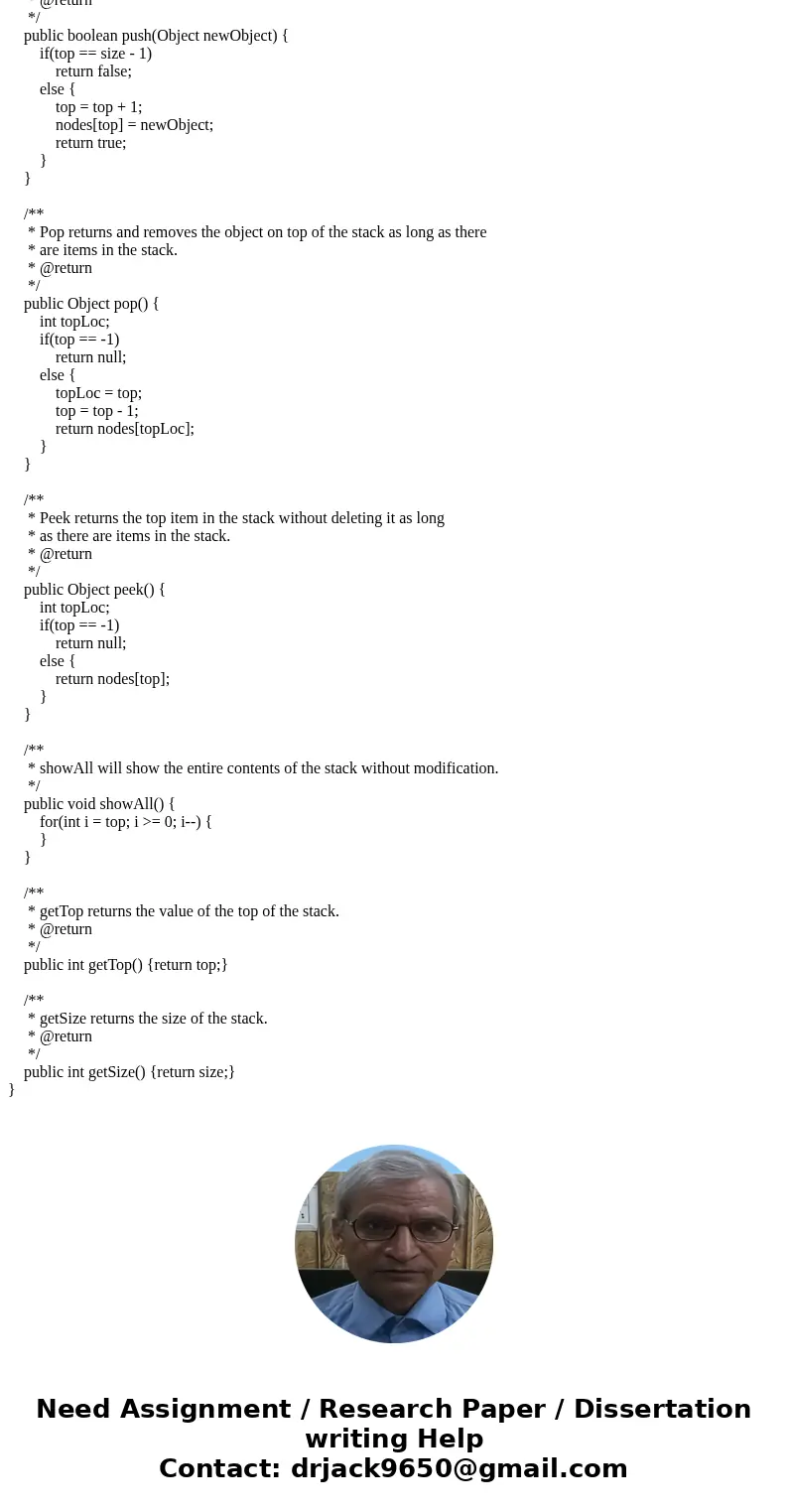 The concept of stack is extremely important in computer science and is used in a wide variety of problems. This assignment requires you to write a program that  The concept of stack is extremely important in computer science and is used in a wide variety of problems. This assignment requires you to write a program that