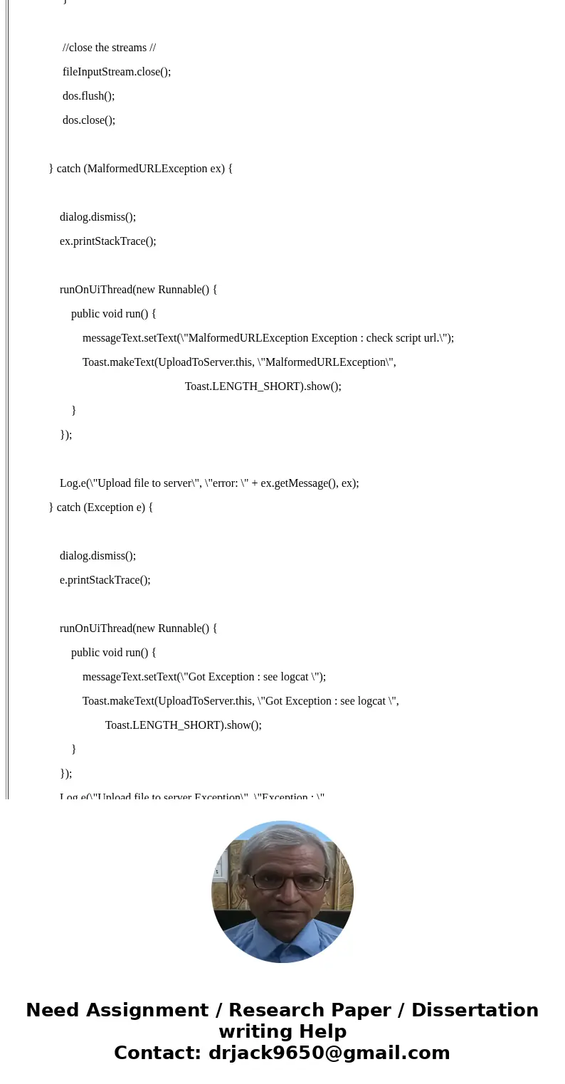 Android Studio Assignment Help Can someone who is familiar with Android Studio help me create (in Java) a code in an app page that lets the user upload any pict Android Studio Assignment Help Can someone who is familiar with Android Studio help me create (in Java) a code in an app page that lets the user upload any pict