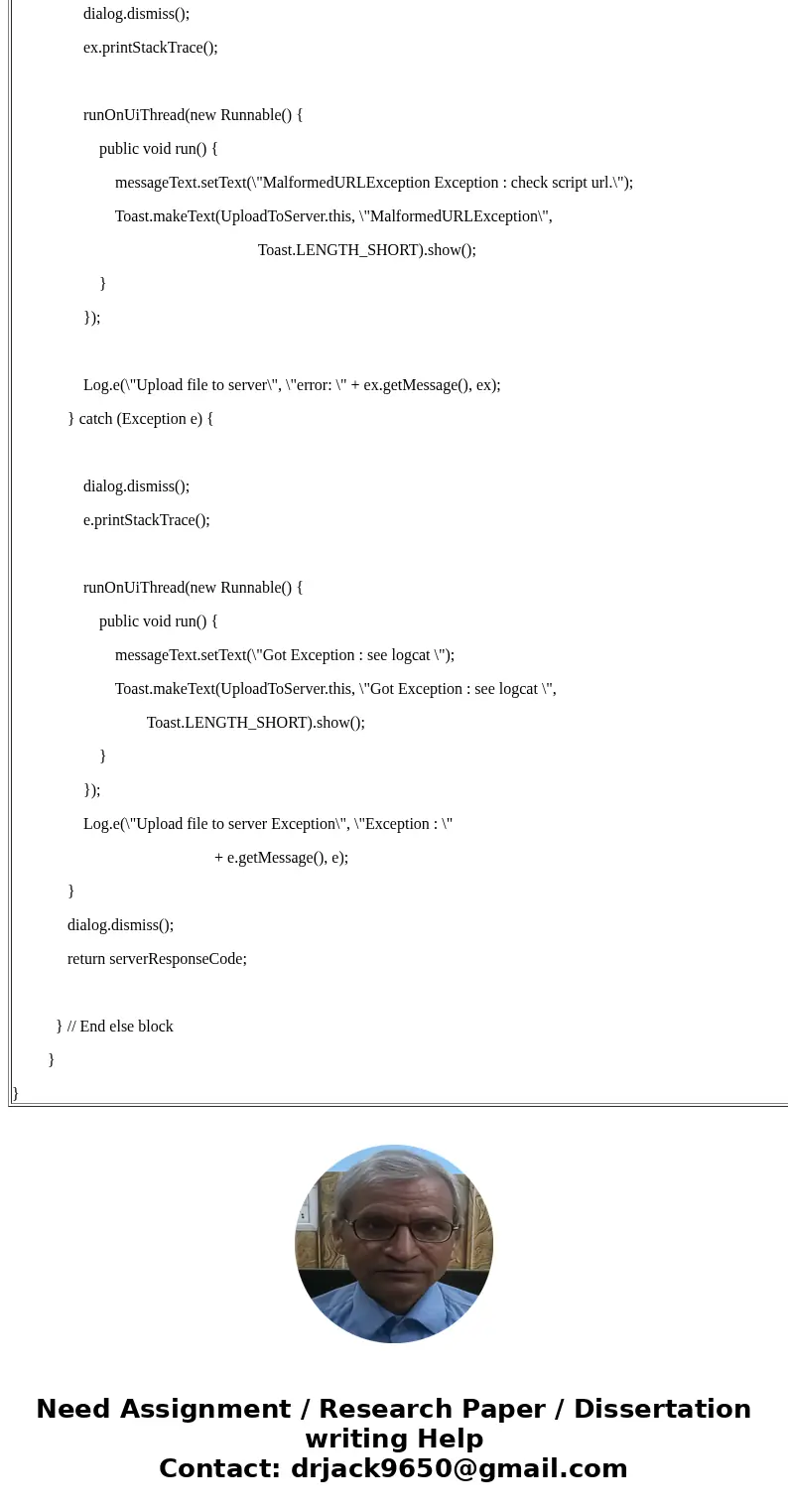 Android Studio Assignment Help Can someone who is familiar with Android Studio help me create (in Java) a code in an app page that lets the user upload any pict Android Studio Assignment Help Can someone who is familiar with Android Studio help me create (in Java) a code in an app page that lets the user upload any pict