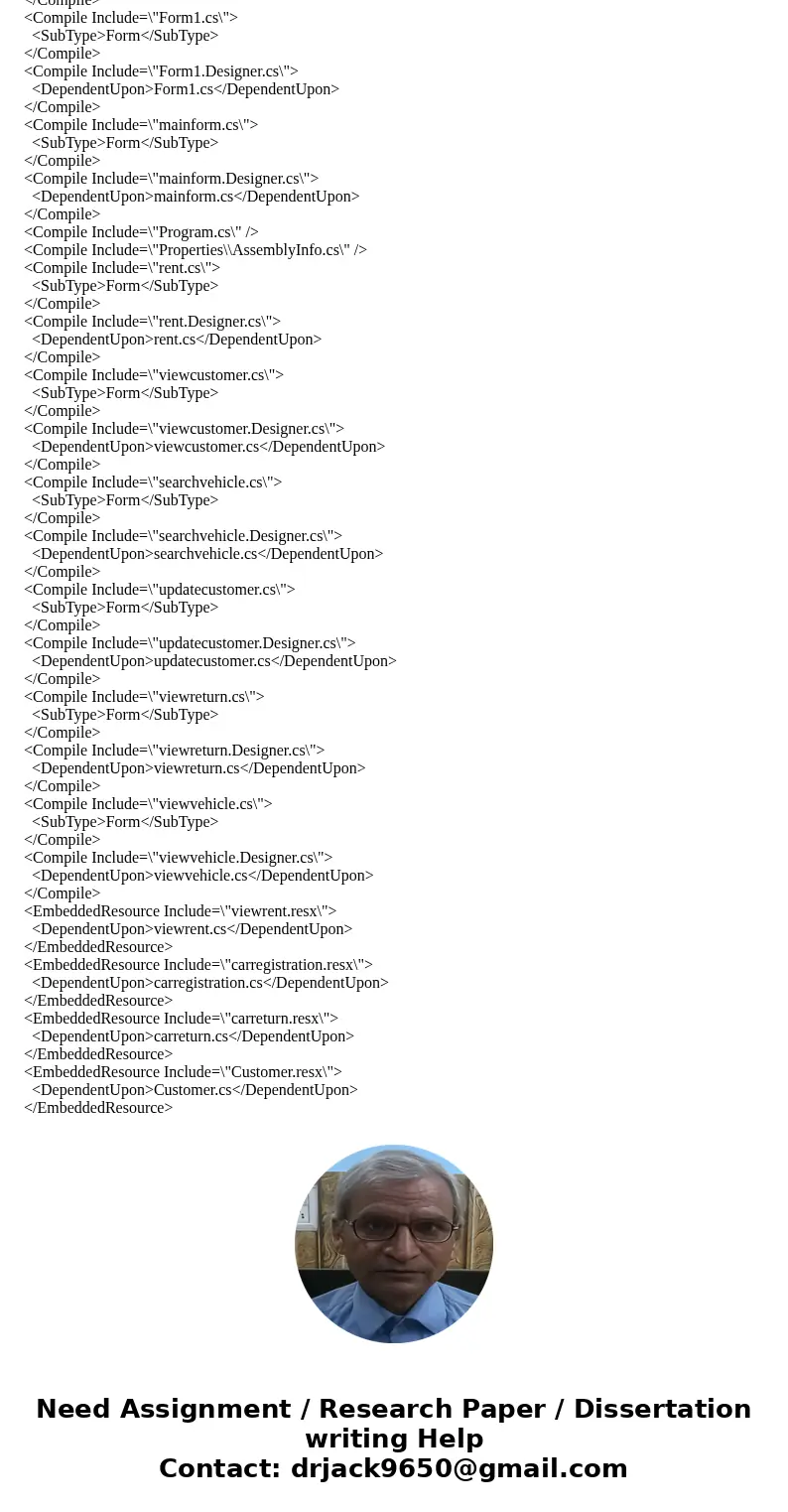 C# assignment process in Windows IDE. Create a Windows Form Application project. Create a Form for a car rental company and set the form text property to Car Re C# assignment process in Windows IDE. Create a Windows Form Application project. Create a Form for a car rental company and set the form text property to Car Re