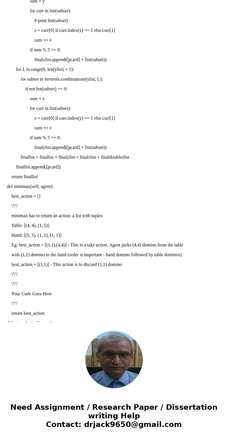 Card Game with Dominoes using python Number of players: 2 or 6 Purpose: The players try to achieve to see who can get the most doubles, fives, or all cards. Als Card Game with Dominoes using python Number of players: 2 or 6 Purpose: The players try to achieve to see who can get the most doubles, fives, or all cards. Als