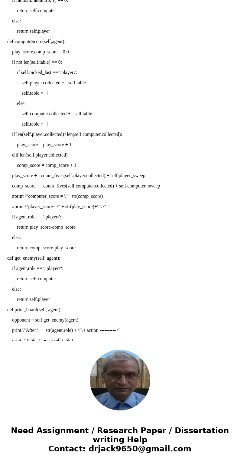 Card Game with Dominoes using python Number of players: 2 or 6 Purpose: The players try to achieve to see who can get the most doubles, fives, or all cards. Als Card Game with Dominoes using python Number of players: 2 or 6 Purpose: The players try to achieve to see who can get the most doubles, fives, or all cards. Als