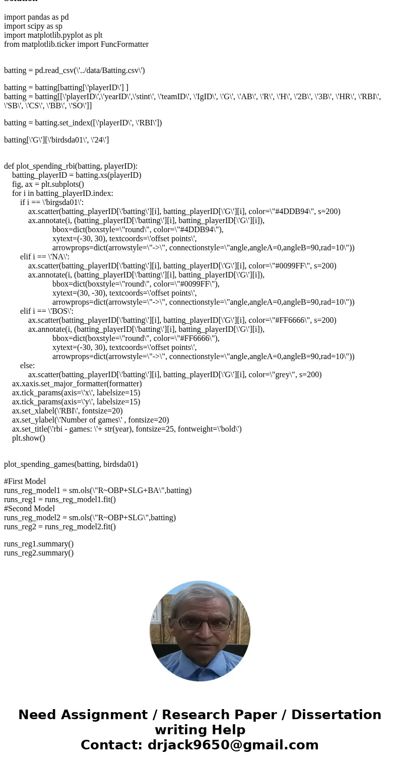 Code is written in python The file can be downloaded here: https://relate.cs.illinois.edu/course/cs101sp17/f/media/batting.csv Calculating baseball statistics i Code is written in python The file can be downloaded here: https://relate.cs.illinois.edu/course/cs101sp17/f/media/batting.csv Calculating baseball statistics i