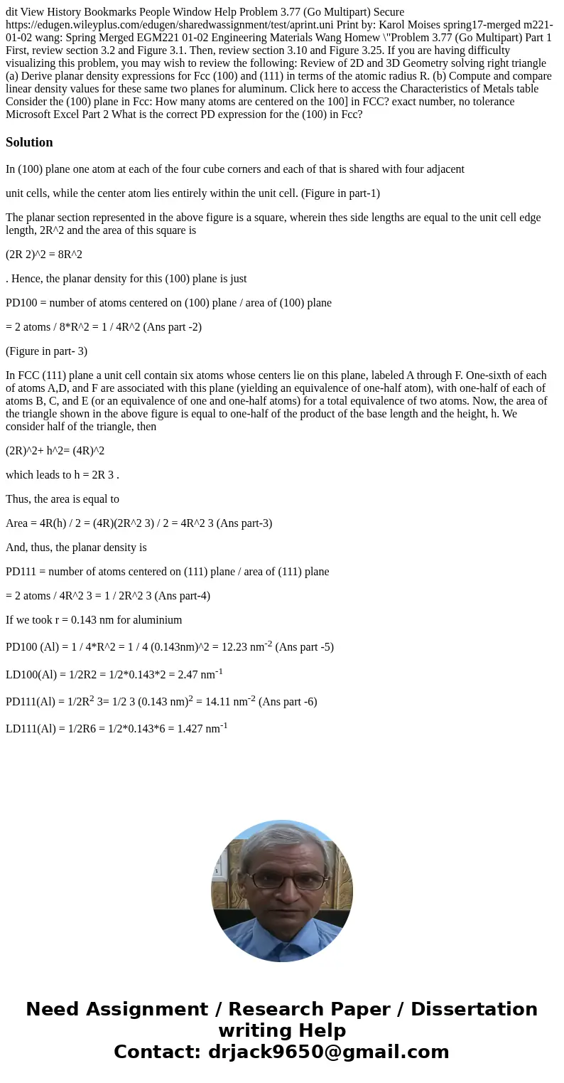 dit View History Bookmarks People Window Help Problem 3.77 (Go Multipart) Secure https://edugen.wileyplus.com/edugen/sharedwassignment/test/aprint.uni Print by  dit View History Bookmarks People Window Help Problem 3.77 (Go Multipart) Secure https://edugen.wileyplus.com/edugen/sharedwassignment/test/aprint.uni Print by