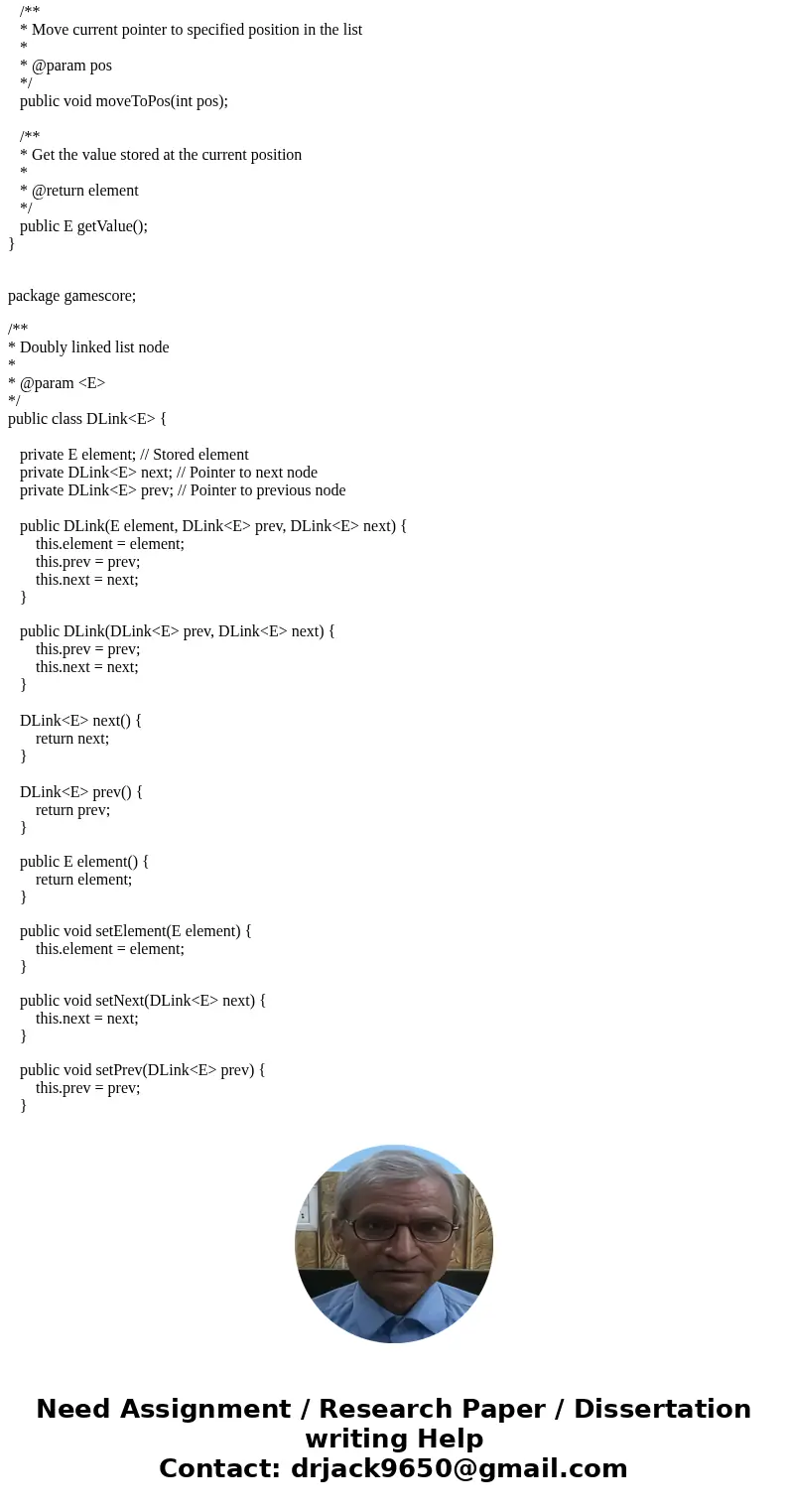 DO NOT HARD CODE ANYTHING! Write a class that maintains the scores for a game application. Implement the addition and removal function to update the database. T DO NOT HARD CODE ANYTHING! Write a class that maintains the scores for a game application. Implement the addition and removal function to update the database. T